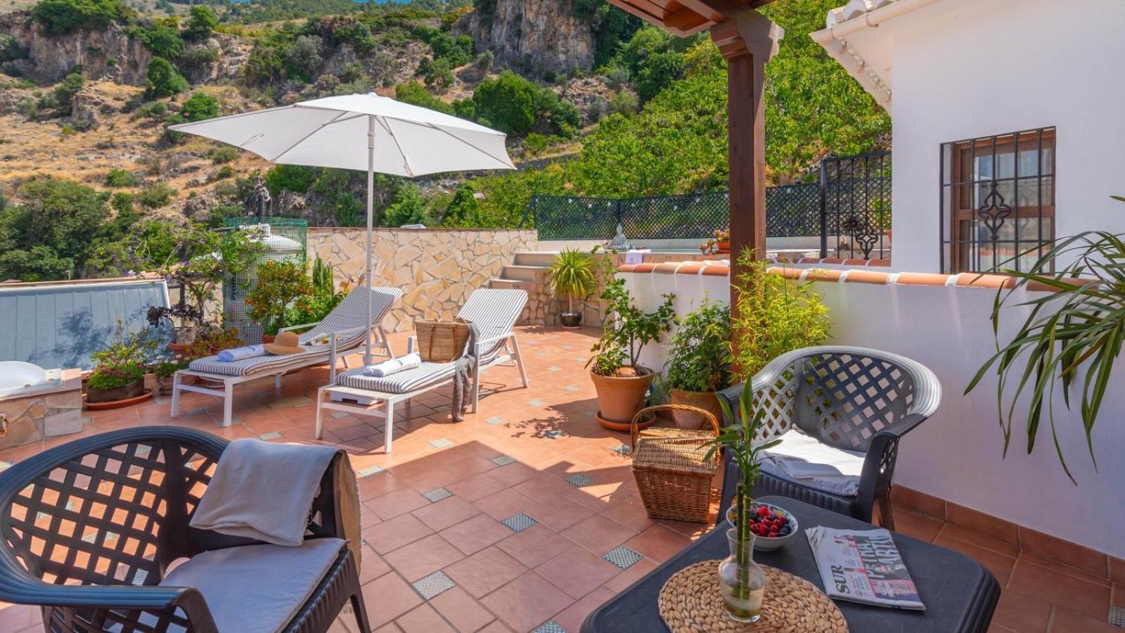 Casa Arcos De Almona Frigiliana By Ruralidays Villa Buitenkant foto