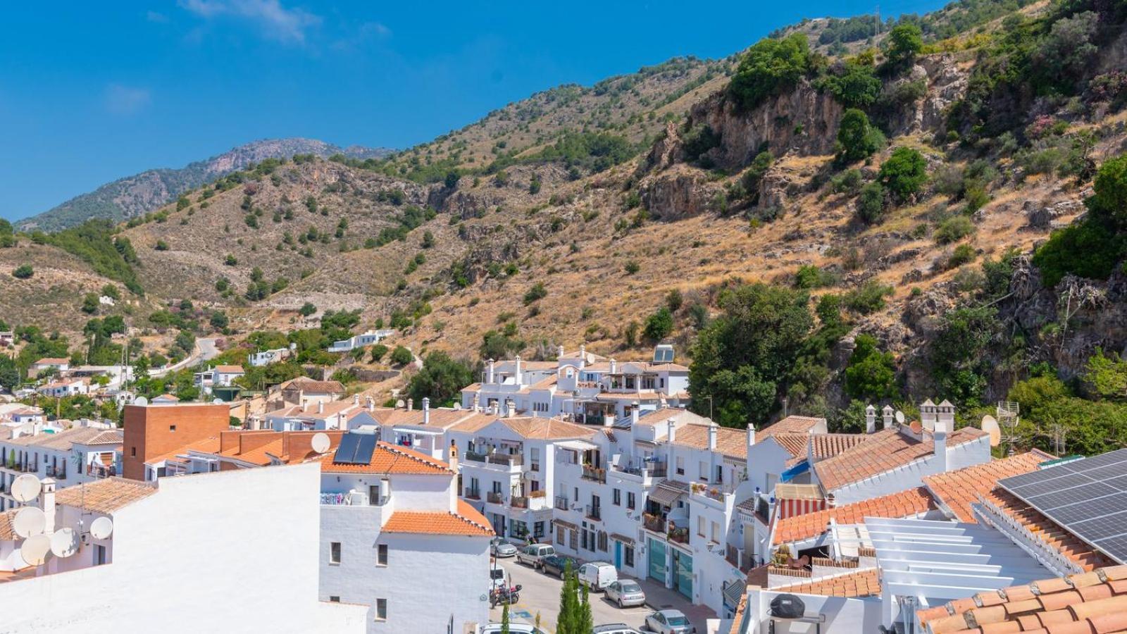 Casa Arcos De Almona Frigiliana By Ruralidays Villa Buitenkant foto