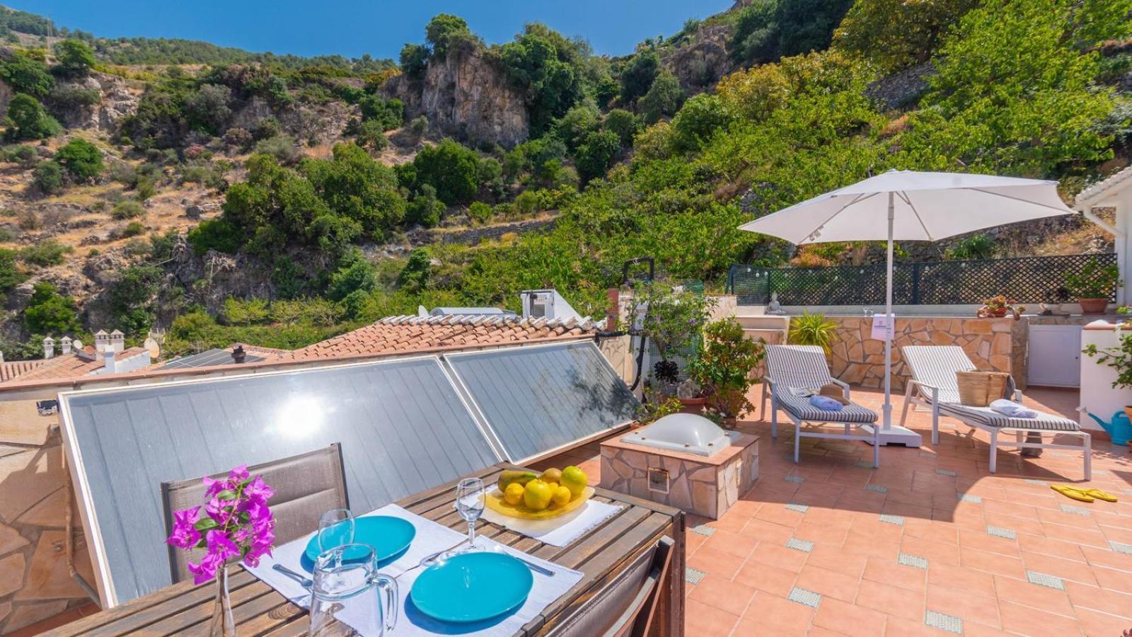 Casa Arcos De Almona Frigiliana By Ruralidays Villa Buitenkant foto