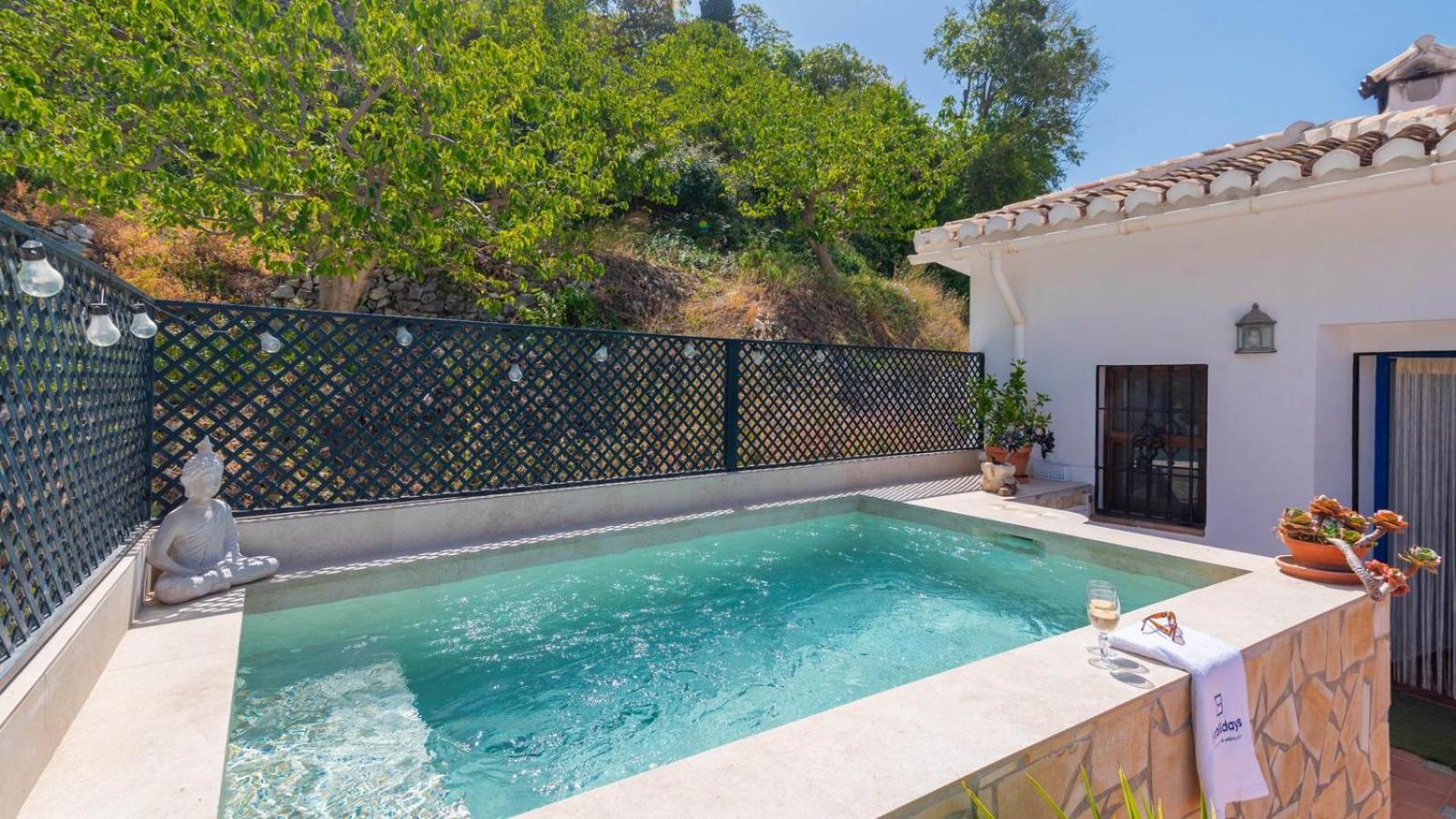 Casa Arcos De Almona Frigiliana By Ruralidays Villa Buitenkant foto