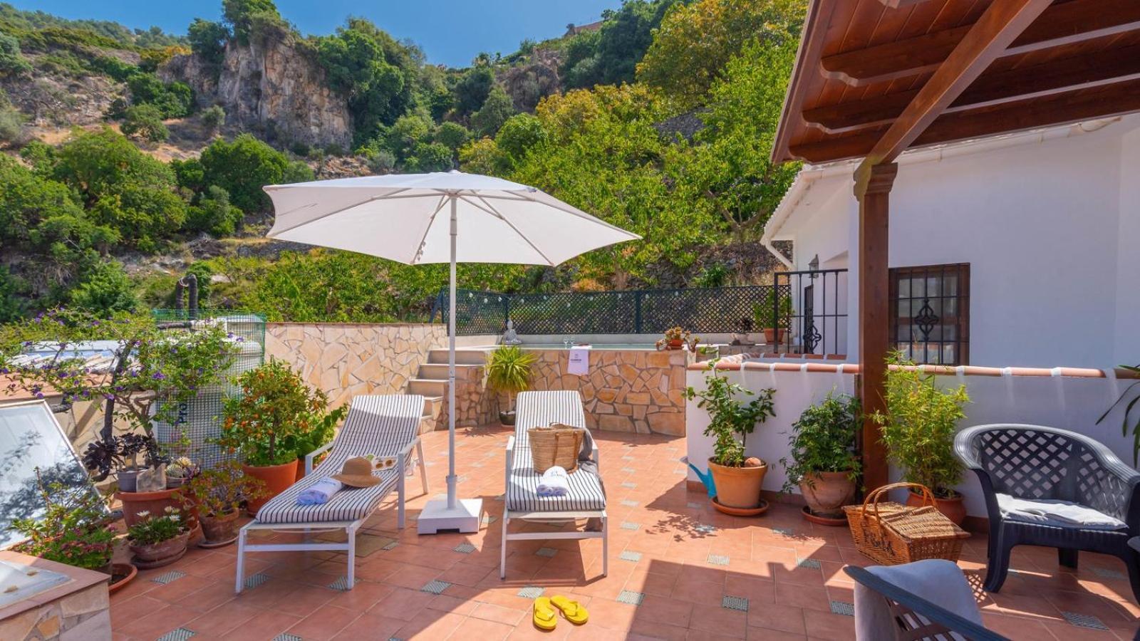 Casa Arcos De Almona Frigiliana By Ruralidays Villa Buitenkant foto